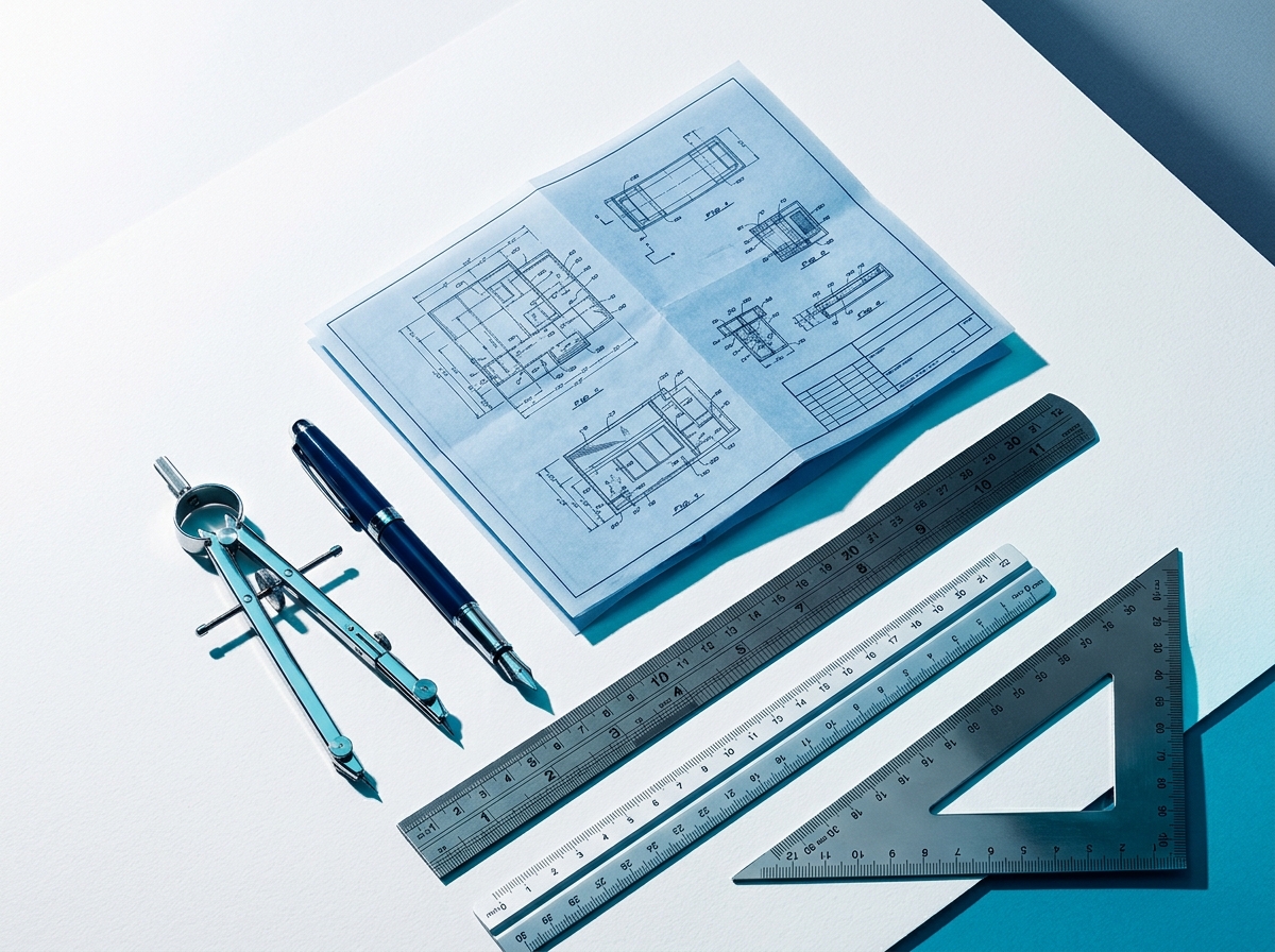Architectural blueprint of an invention